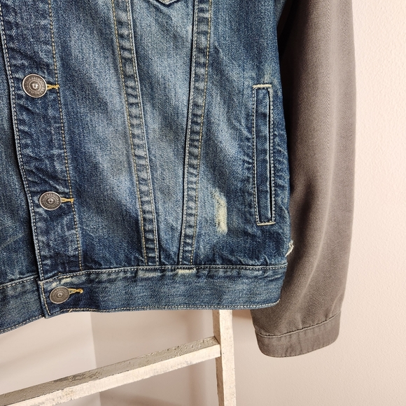 True Religion Denim Jacket men's XXL Jimmy Jacket venice nights - Picture 9 of 12